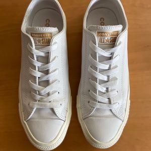 Converse All Star Luxe Leather Low Top Sneaker